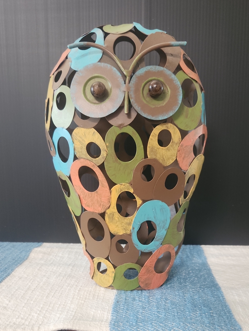 Art Deco Owl Muticolored.
